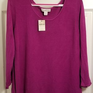Coldwater Creek pullover sweater  Size XL NWT